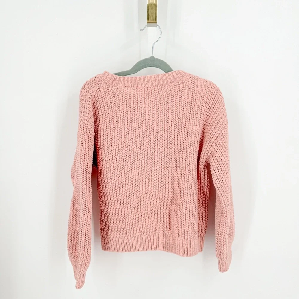 H&M Kids Pink Knit Sweater